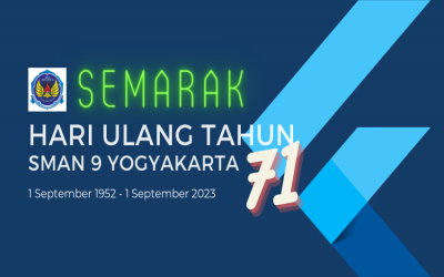 Menyambut HUT ke-71 SMAN 9 Yogyakarta